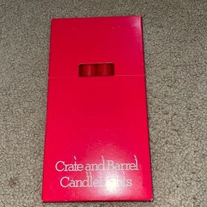 Crate And Barrel Six pieces